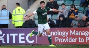 Niall Canavan celebrates goal against Mansfield Town